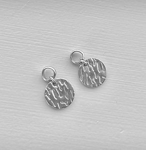 Disc charms only ( Silver )