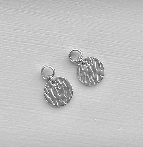 Disc charms only ( Silver )