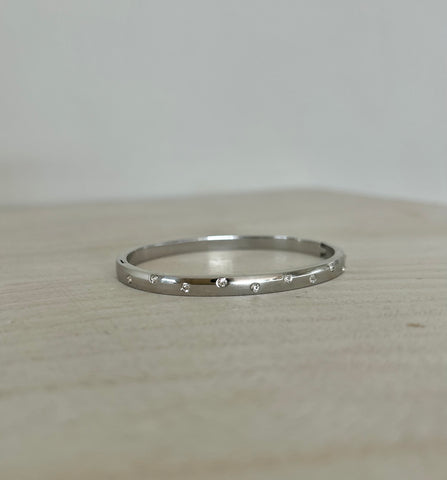 Sparkle Bangle (Silver)