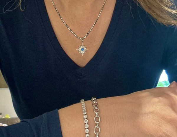 Northstar Necklace (Blue)